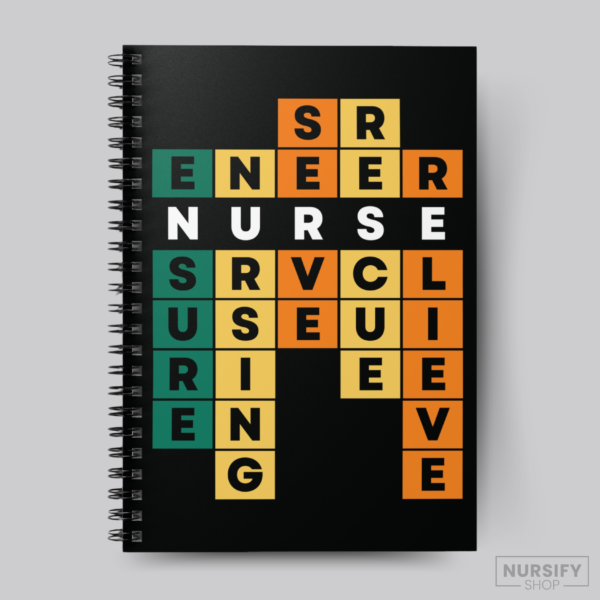 Nurse Notebook - Ruled Line, Featuring Nurse Qualities